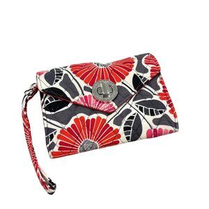 Vera Bradley Your Turn Smartphone Wristlet Wallet Floral Pattern